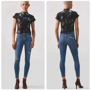 Agolde Sophie Ankle Jean In Pentacle